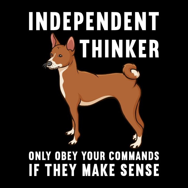 Basenji Hund Geschenk