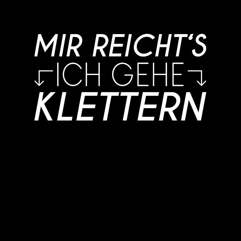 Klettern Spruch