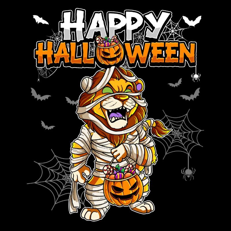 Halloween Löwe Mumie