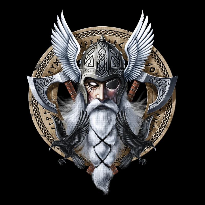 Viking Warrior God Odin
