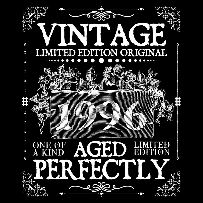 1996 | Vintage Perfectly seit 1996 Geburtstag