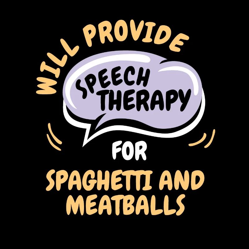 Provide Speech Therapy for Spaghetti and