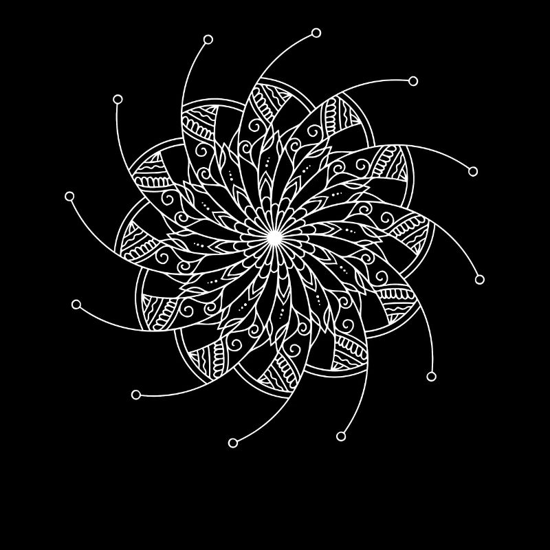 Rotating Mandala