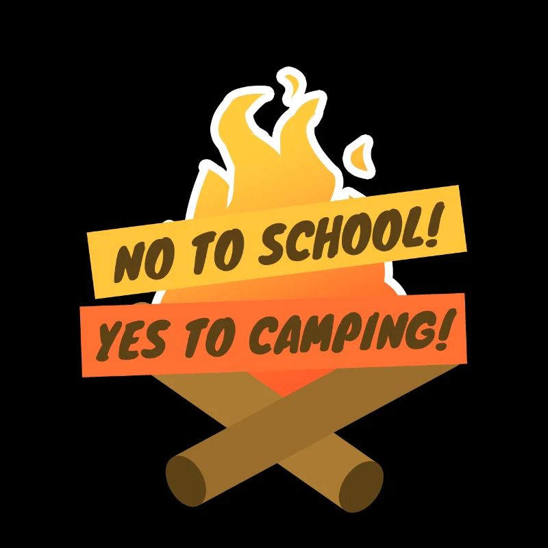Non à l’école - Oui au camping!