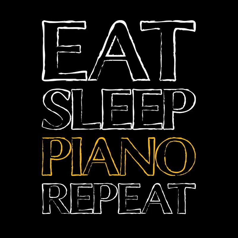 Manger du piano de sommeil
