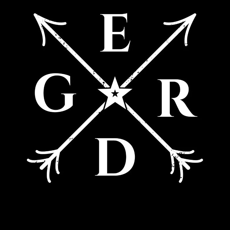 Gerd X- Form Motiv Gerd Geschenk