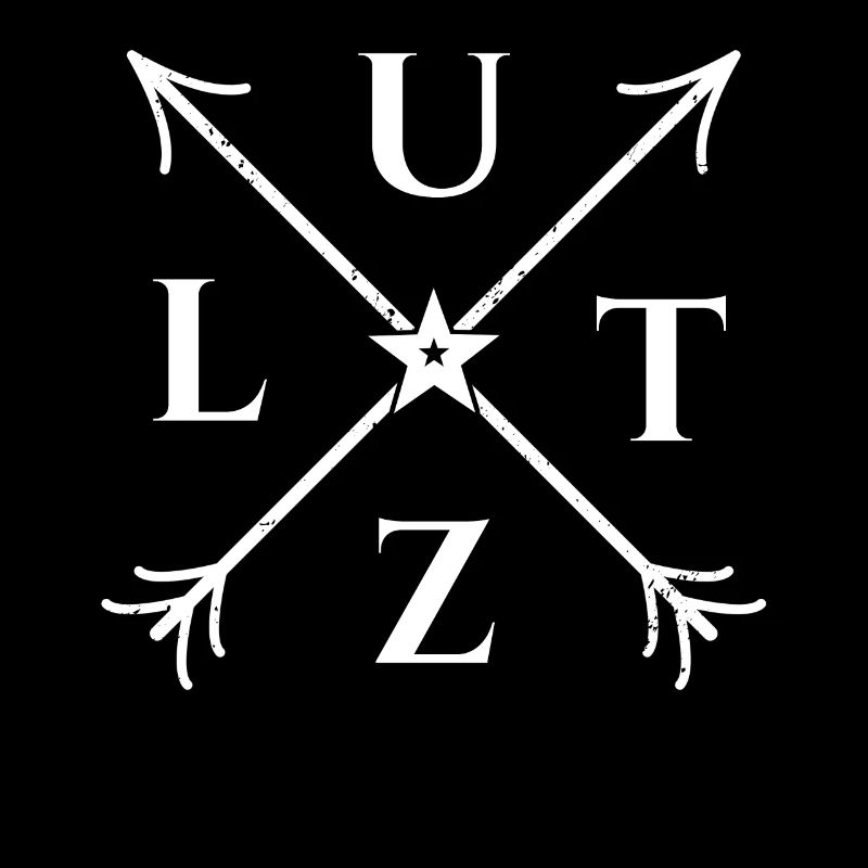 Lutz X- Form Motiv Lutz Geschenk