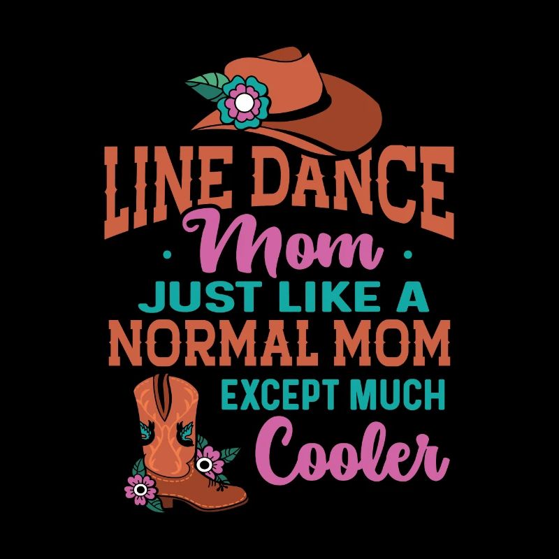 Line Dancing Cowboy Texas Line Dance Cadeau
