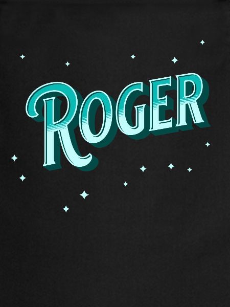 Roger name personalized