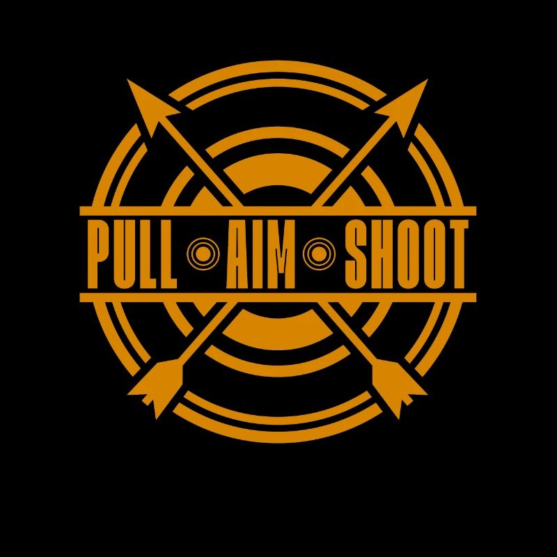 Archery Pull Aim Shoot Hunting Bowhunter Archer