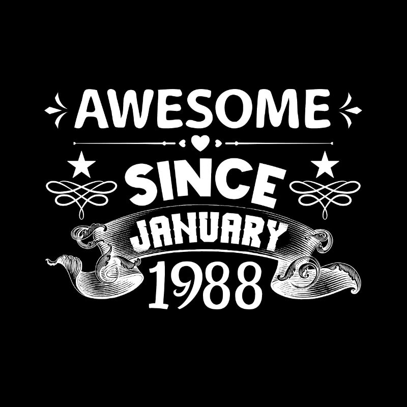 January 1988 | Awesome since January 1988