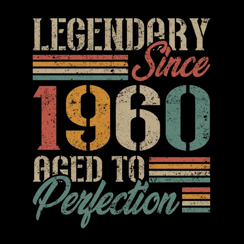 Vintage 1960 Retro Geburtstagsgeschenk