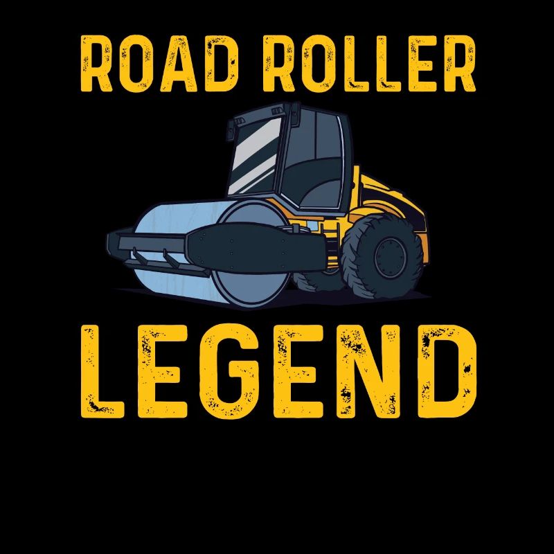Walze Legende Strassenbauer