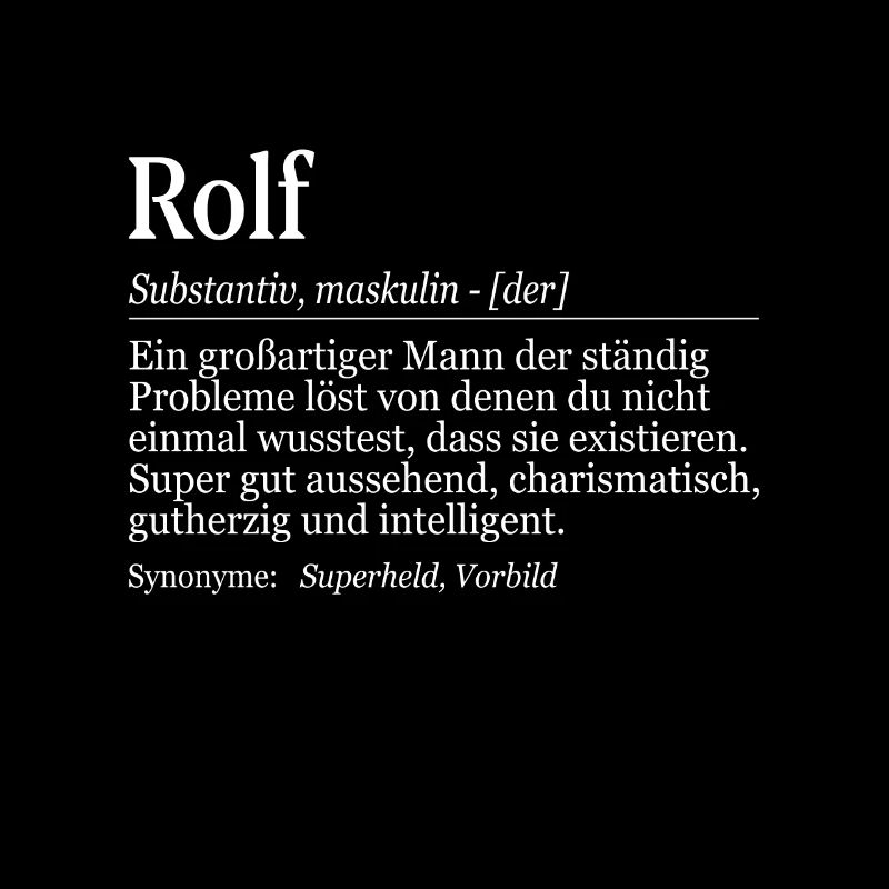 Rolf Definition Namenstag Geburtstag Name