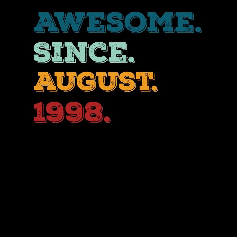 August 1998 - Geburtstag im August