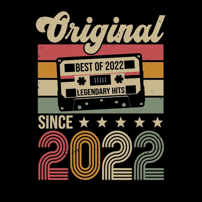 Vintage Geburtstag Original Geschenkidee 2022