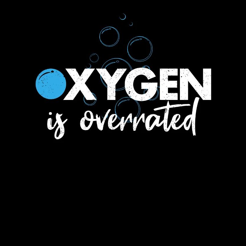 Sauerstoff wird überbewertet Lustig Schwimmen