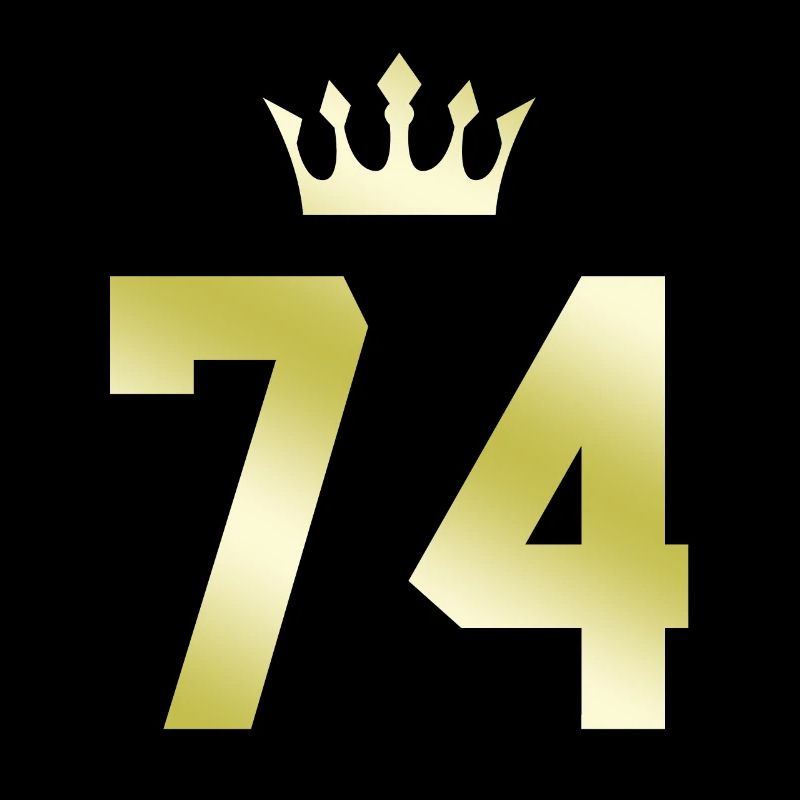 74 Zahl Krone