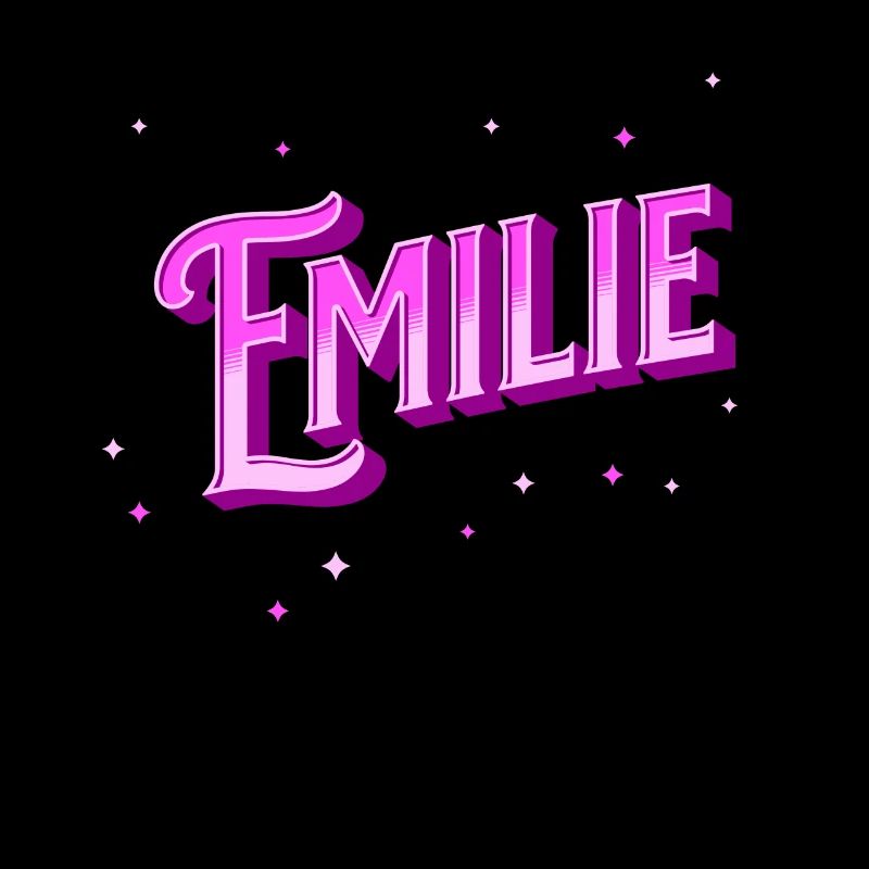 Emilie's name personalized