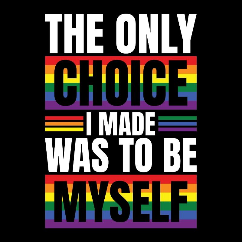 LGBT Human Mensch Regenbogen Geschenkidee