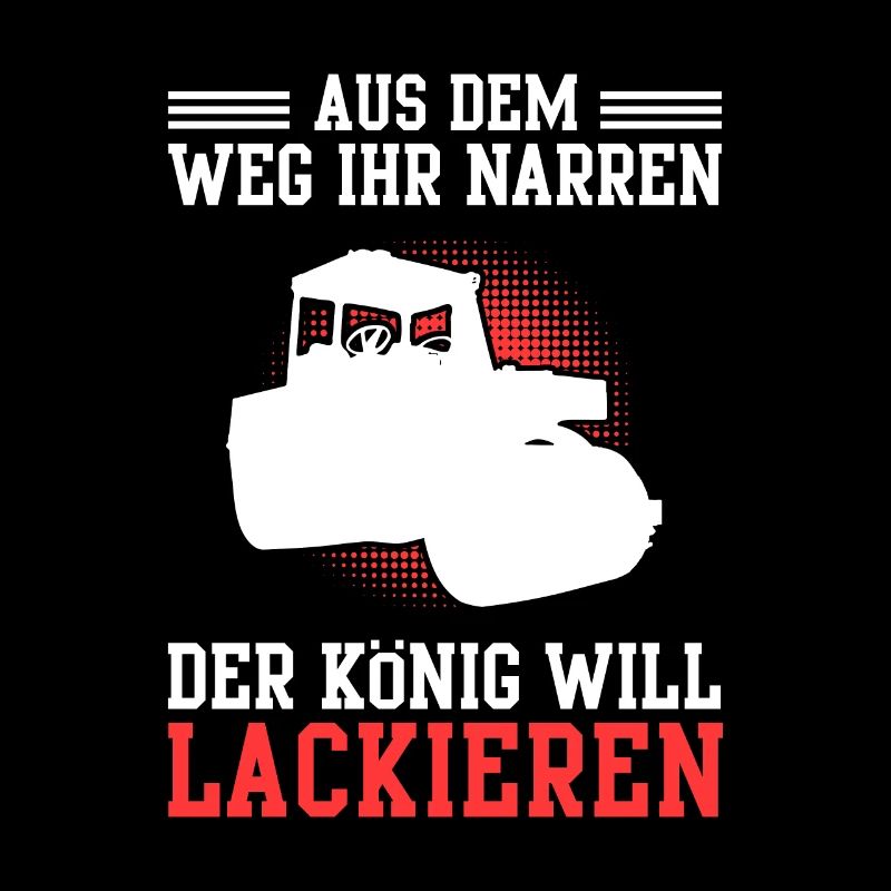 Asphaltbauer aus dem Weg Straßenbauer