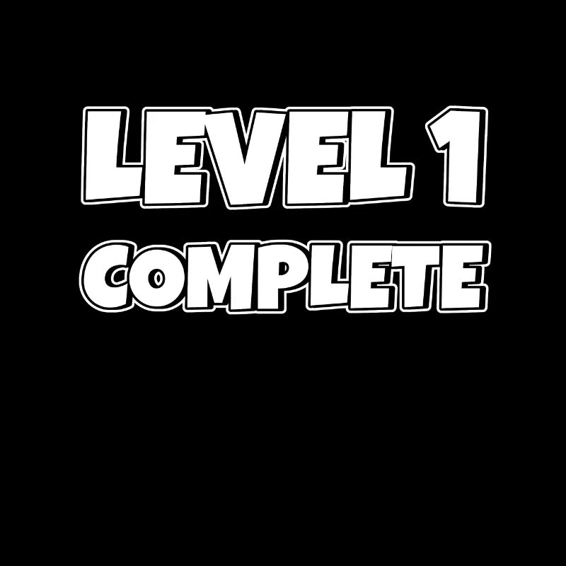 Level 1 Complete Geburtstagsgeschenk 1 Jahr