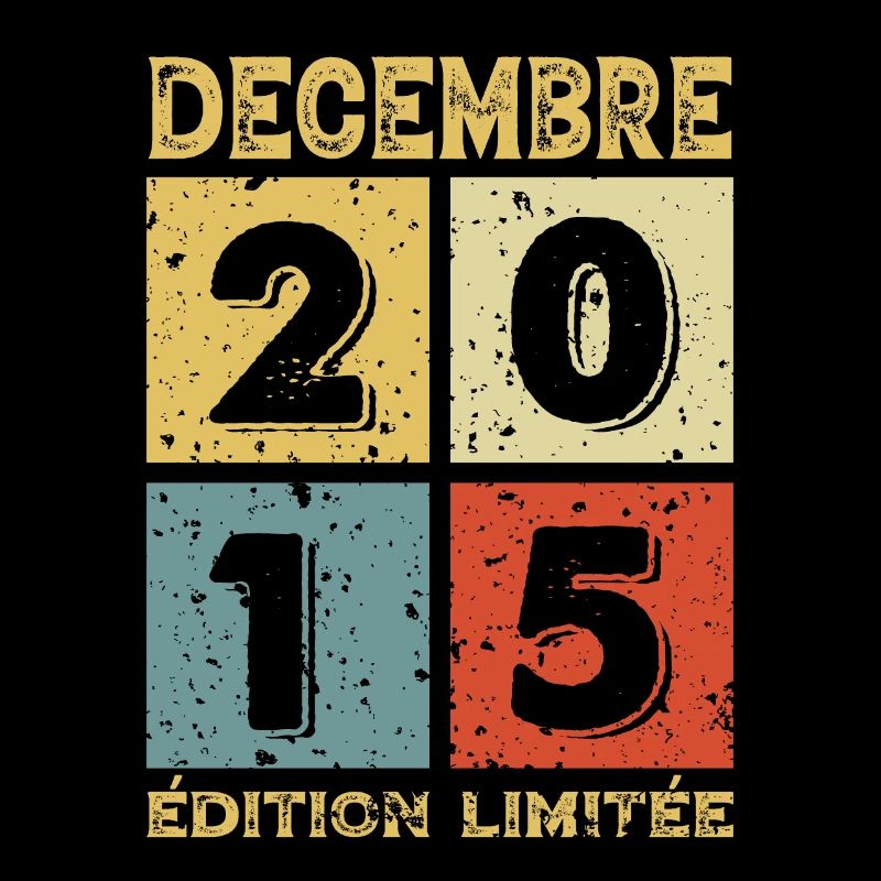 Anniversaire Vintage Idée Cadeau Décembre 2015