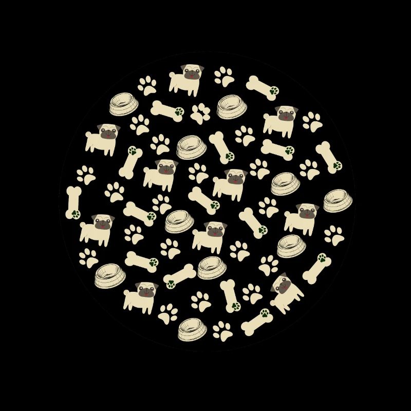 Pug Pattern - Pug Lovers Apparel