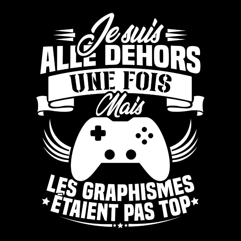 Humour cadeau console graphisme jeux vidéo