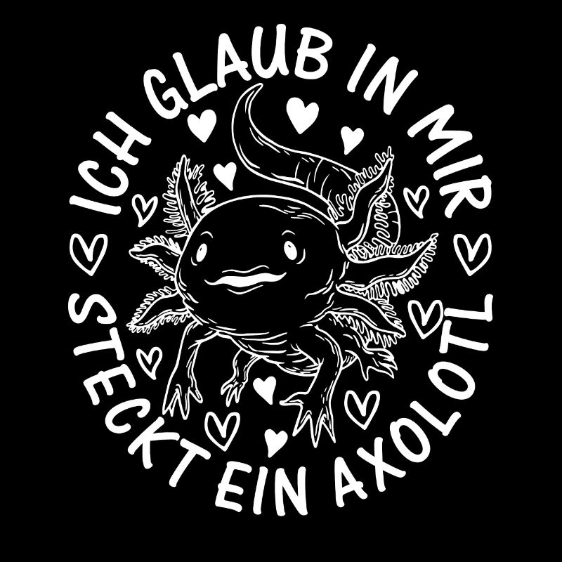 Salamandre à queue d’Axolotl - Je pense que je suis dans