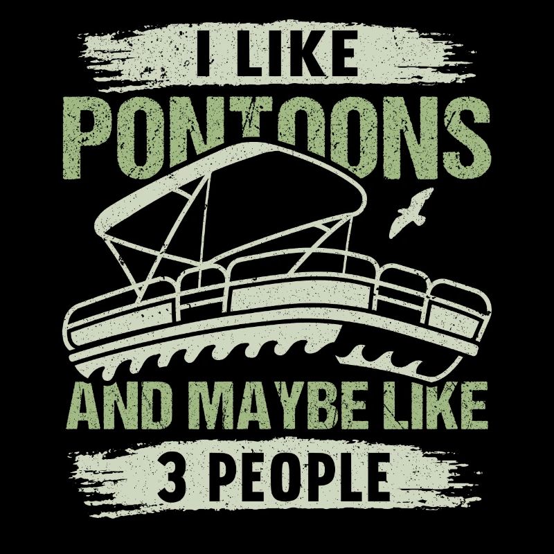 Pontonboot Kapitän Bootfahren See Pontoon