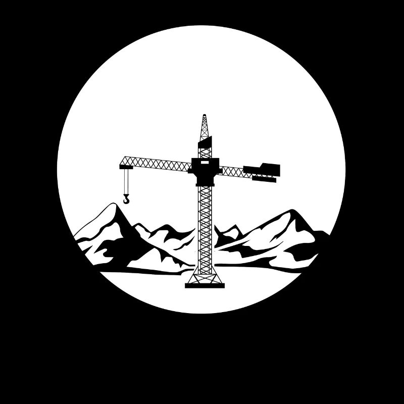 Tolle Kran Landschaft