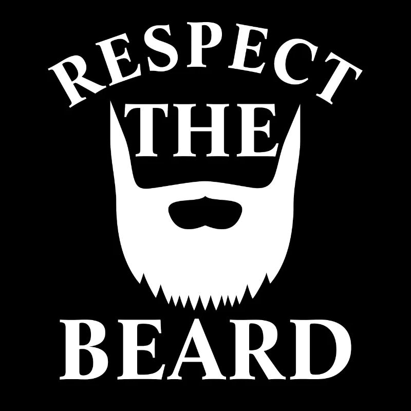 Respektiere den Bart