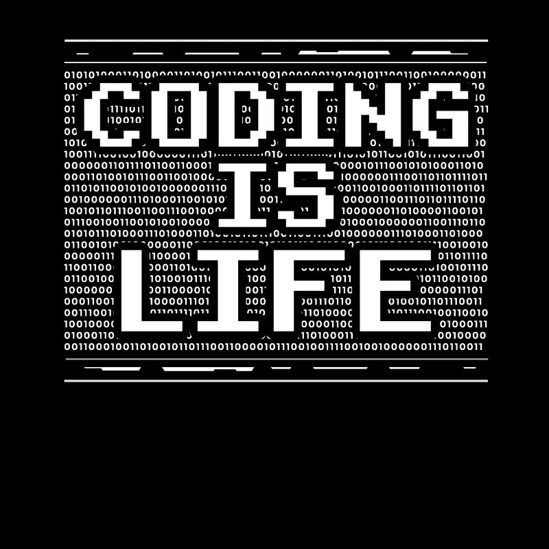 Coding Ist Leben Coder Code Programmierer