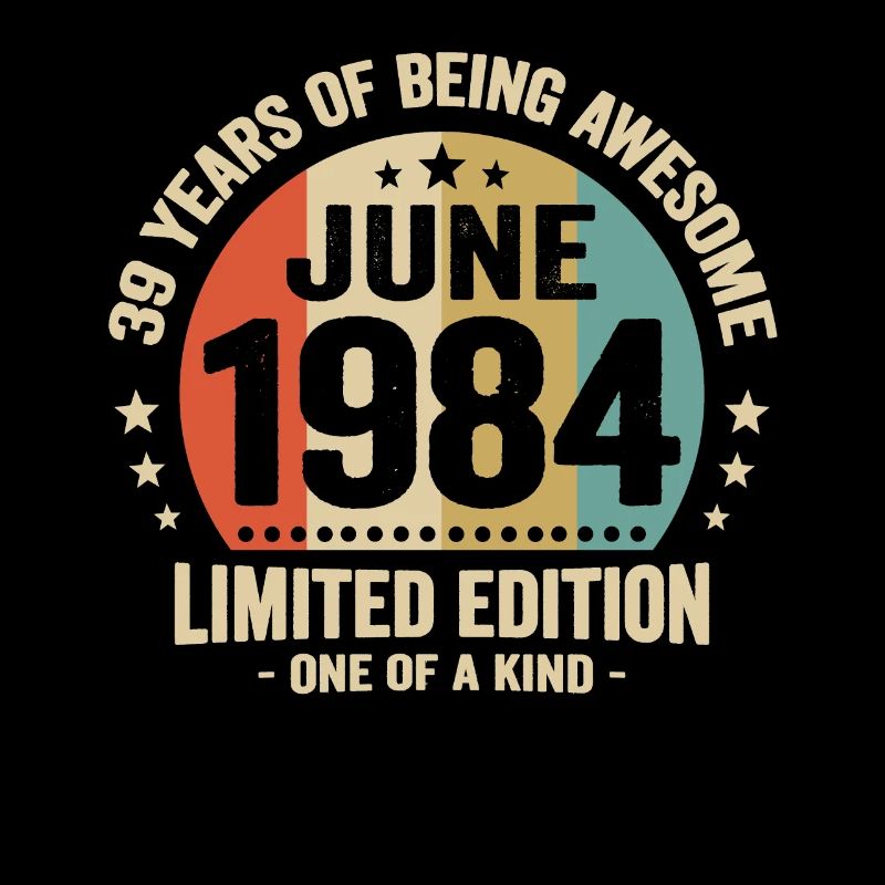 Juni 1984 39-jähriges Jubiläum Vintage-Geschenkidee