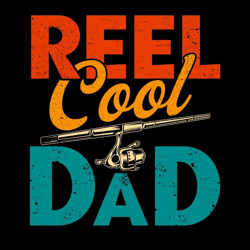 Reel Cool Dad Angeln Vater