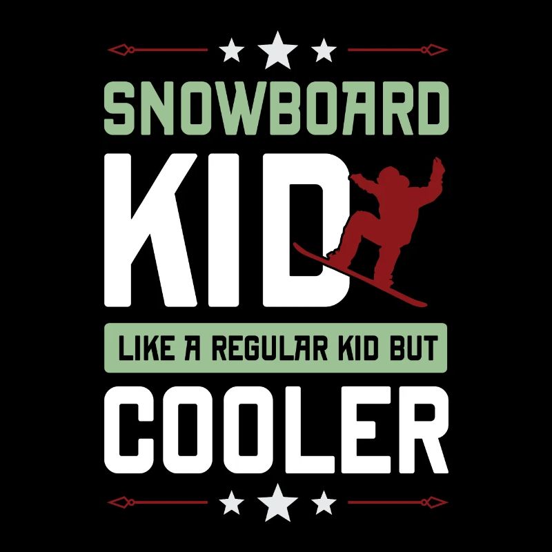 Garçon de snowboard