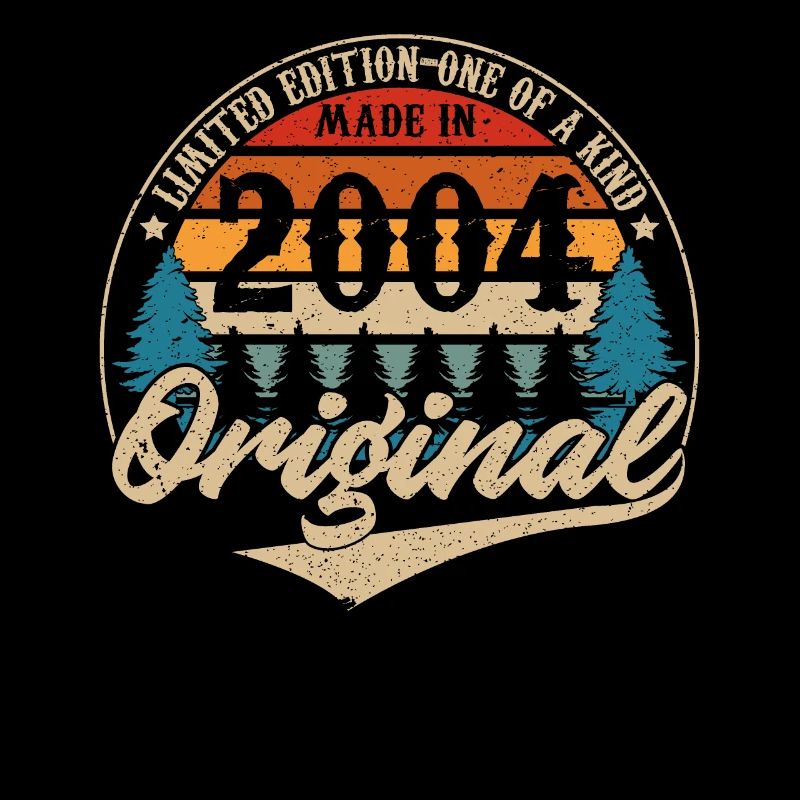 Vintage Geburtstag Geschenkidee Original 2004