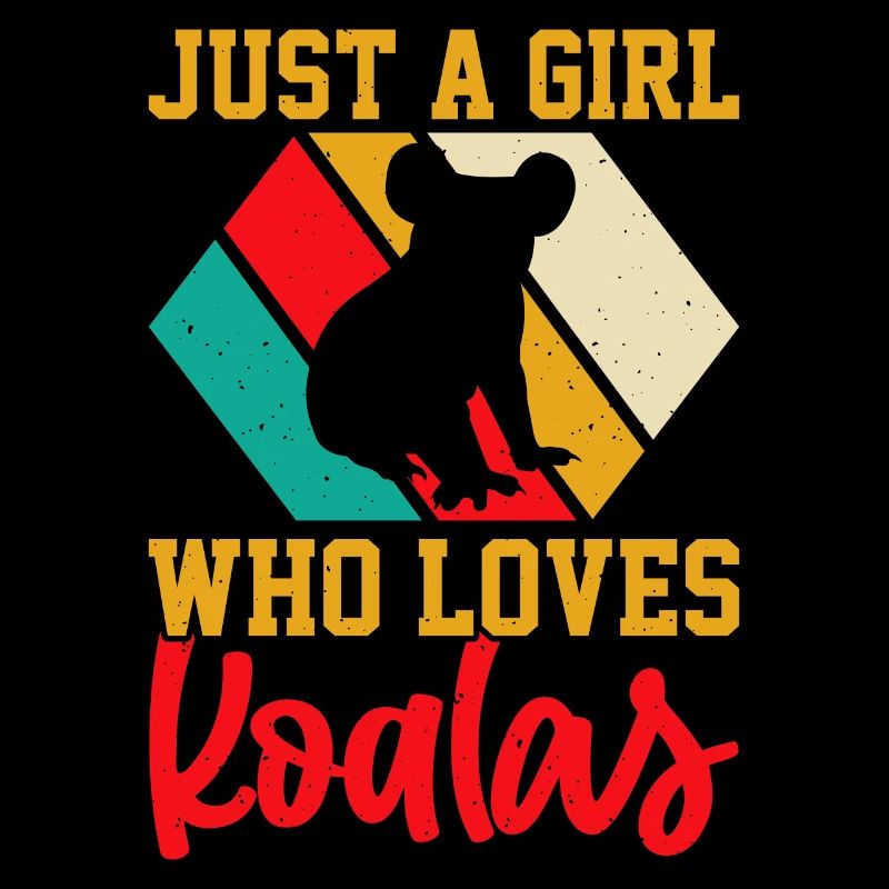 NUR EIN MÄDCHEN, DAS KOALAS LIEBT