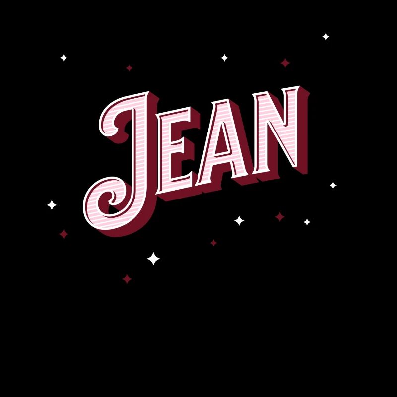 Jean name personalized