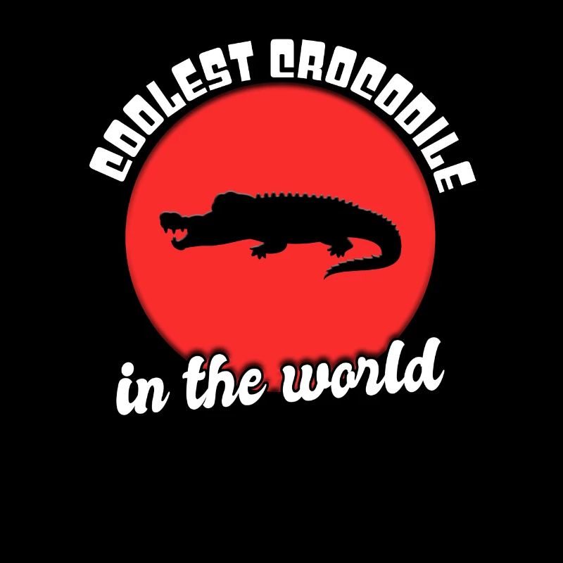 Cooles Krokodil Spruch