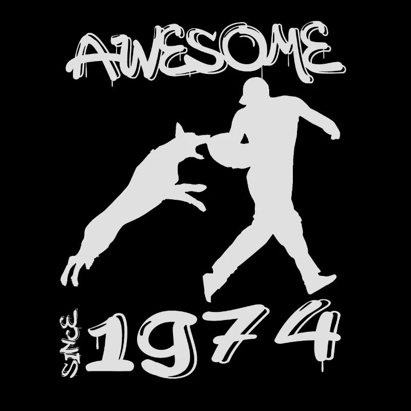 Awesome since 1974. Agility, Hundetraining