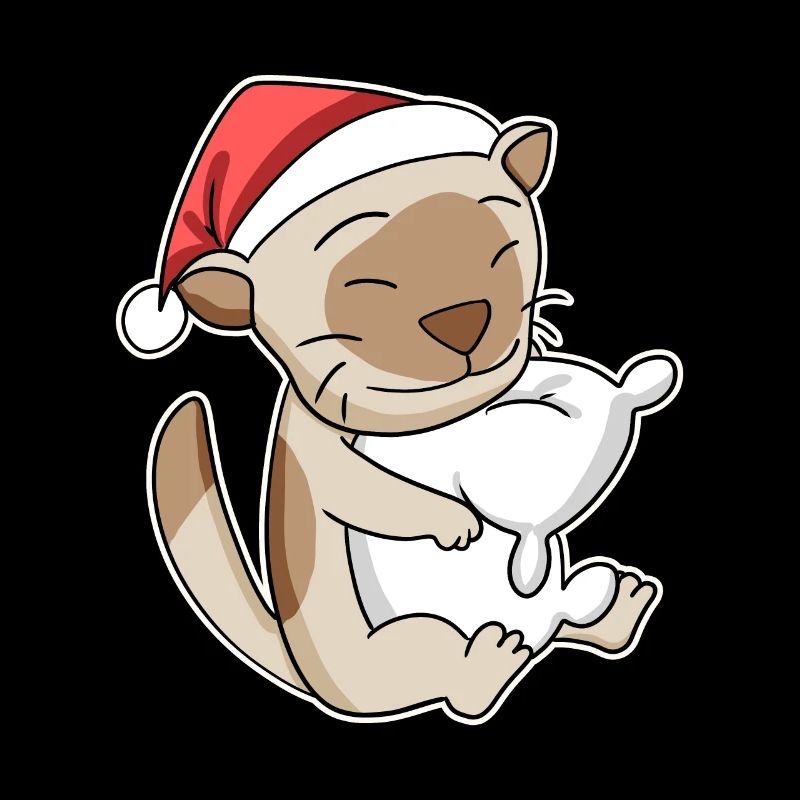 Chat birman Noël Sommeil Fatigué
