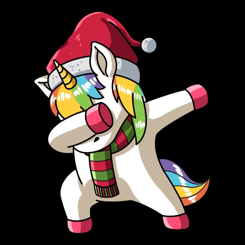 Dabbing Einhorn Weihnachten Dab Xmas