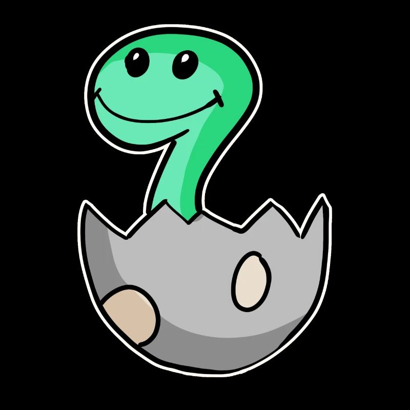 Dinosaur Egg Dino Motif