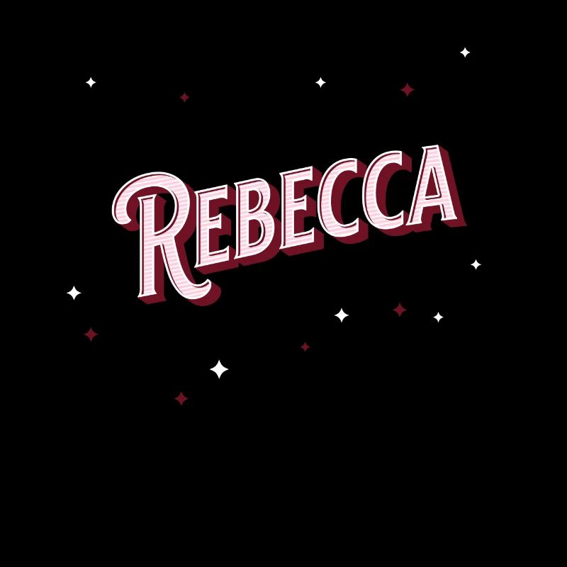 Rebecca's name personalized