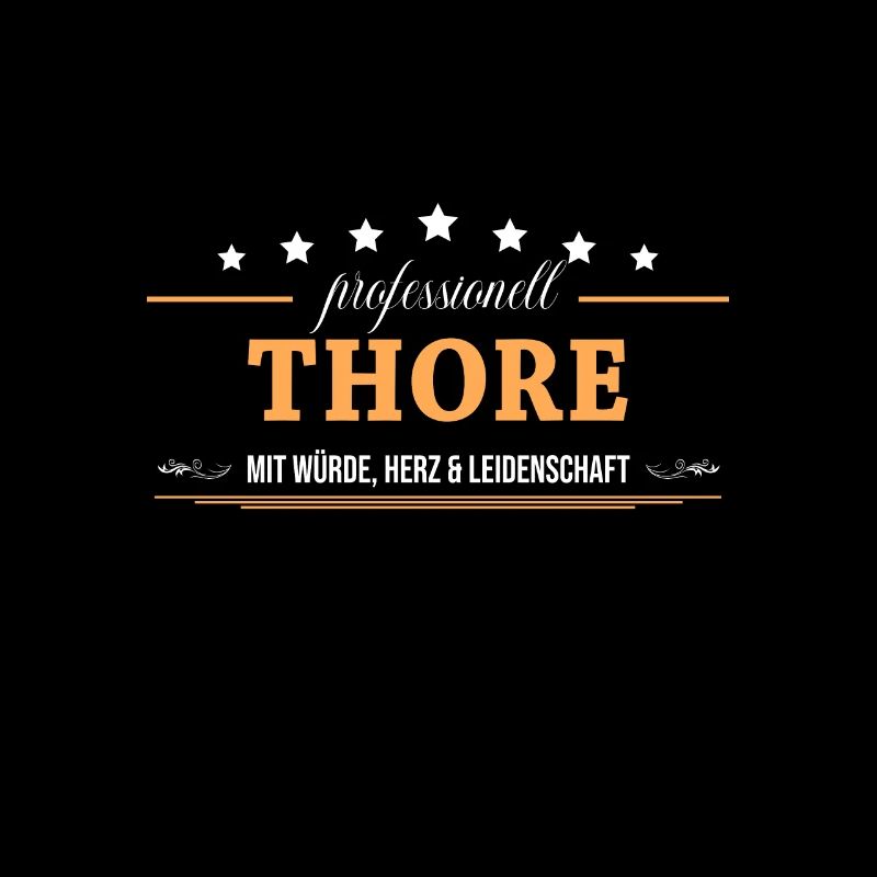 Professionell Thore Name Vorname