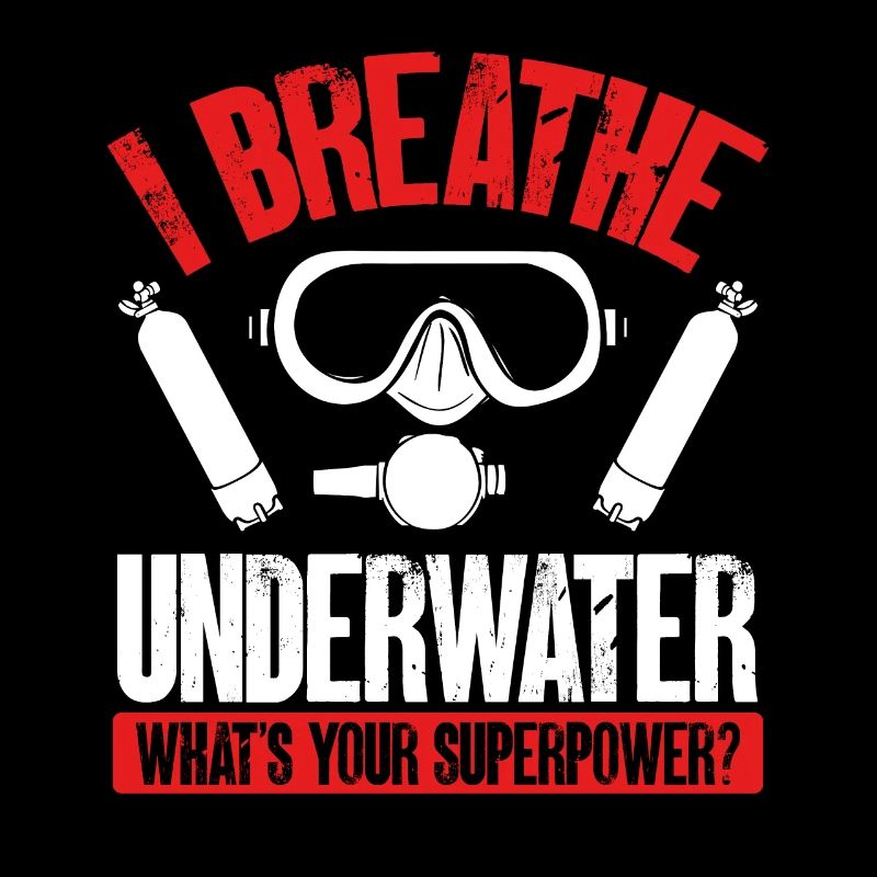 I underwater