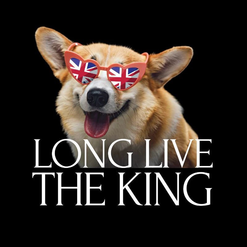 Couronnement du roi britannique Charles Angleterre Drapeau