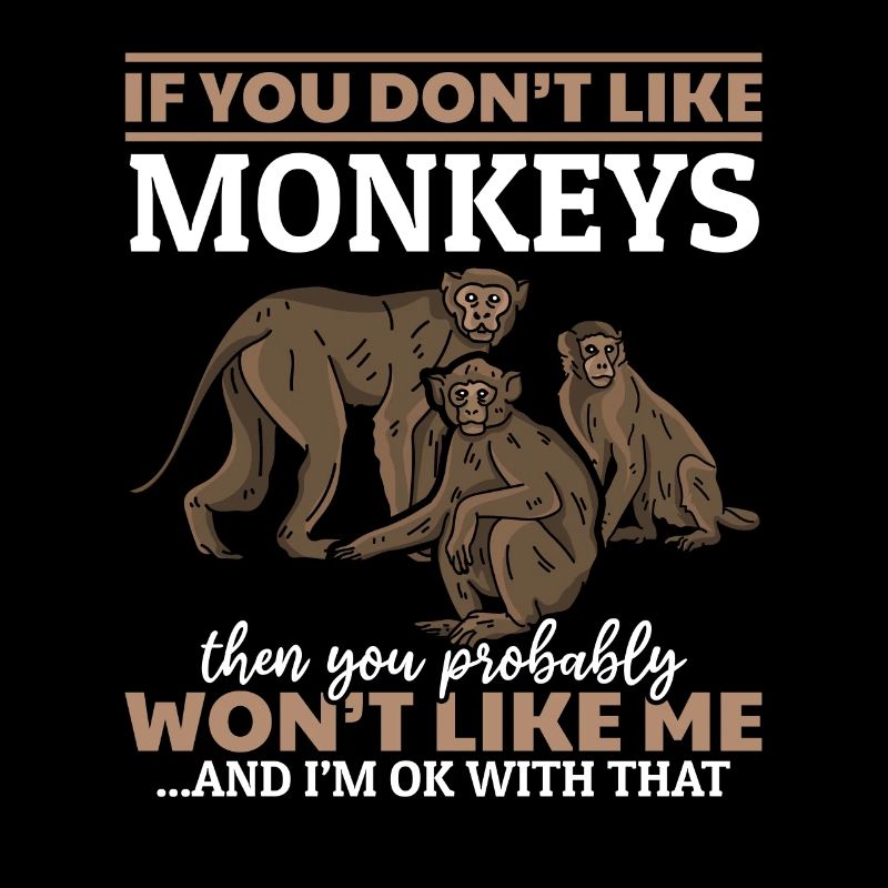 Orangutan Monkey Lover - Chimpanzee Orangutan Monk